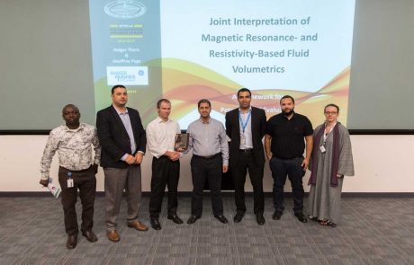 Saudi Arabia Chapter September 2017 meeting. Group photo with Speaker Holder Thern, who received a token of appreciation